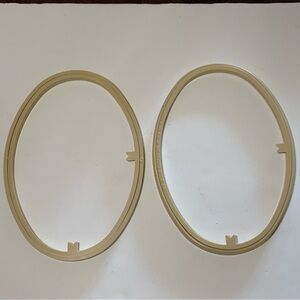 New Berlin Set of Two Plastic 5.5 x 8 Cross Stitch Plastic Frame